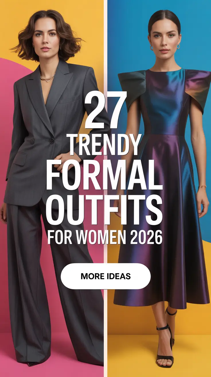 Trendy Formal Outfits for Women 2026: Classy, Modern & Elegant Looks for Every Event