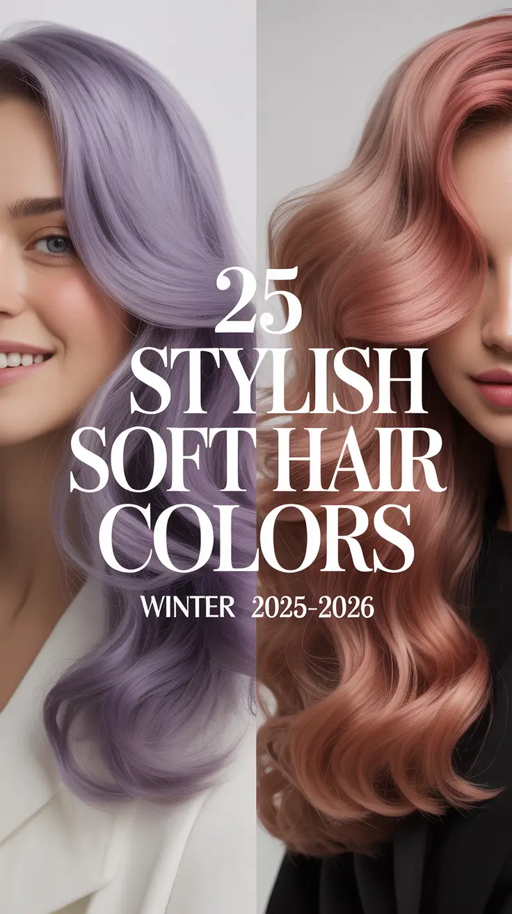 Stylish Soft Hair Colors Winter 2025–2026: Best Ideas and Inspo