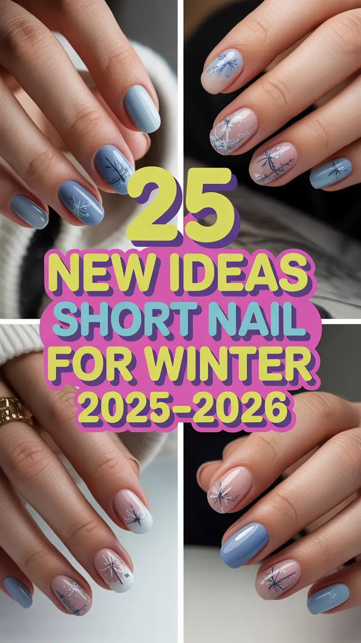 New Ideas – Short Nail for Winter 2025–2026: Cute, Easy & Trendy Designs to Try Now