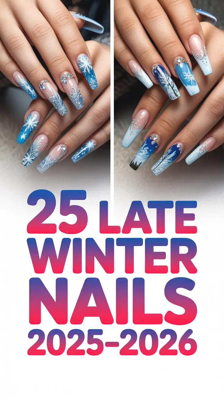 Late Winter Nails 2025–2026: Cute and Chic Designs, Colors, and Inspo to Refresh Your Style