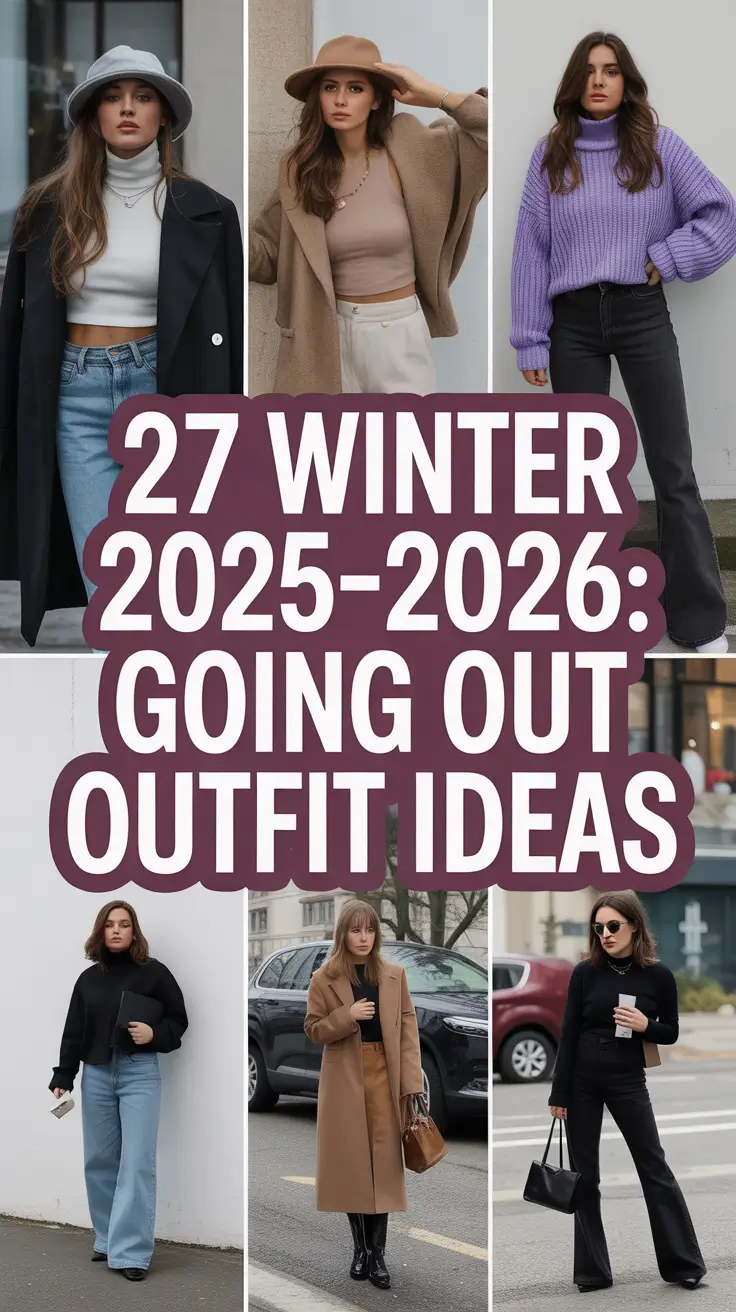 Winter 2025–2026: Going Out Outfit Ideas for Night Bars, Clubs & Cold Weather Inspo