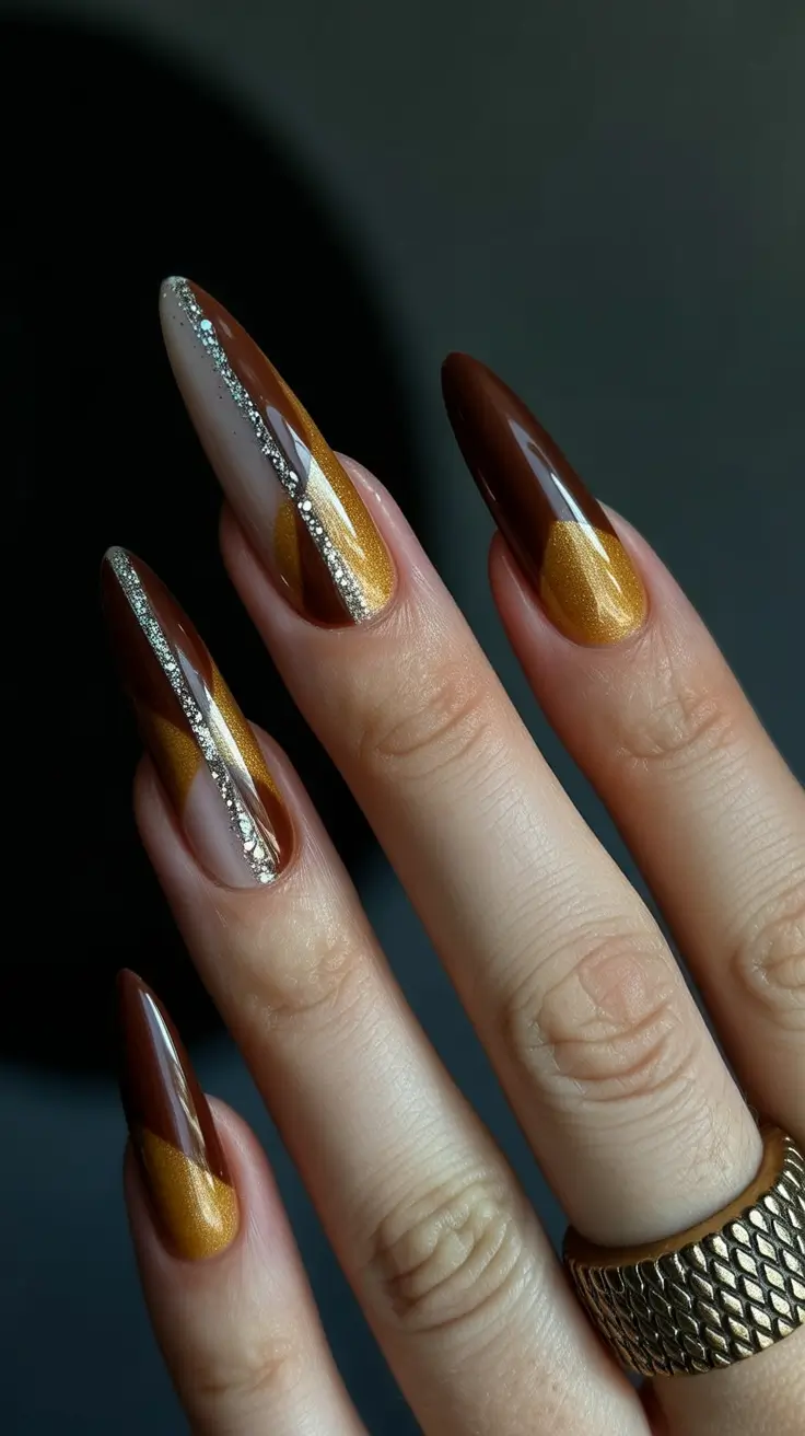 Almond Nail Trends Winter 2025–2026 Caramel Mocha Fusion