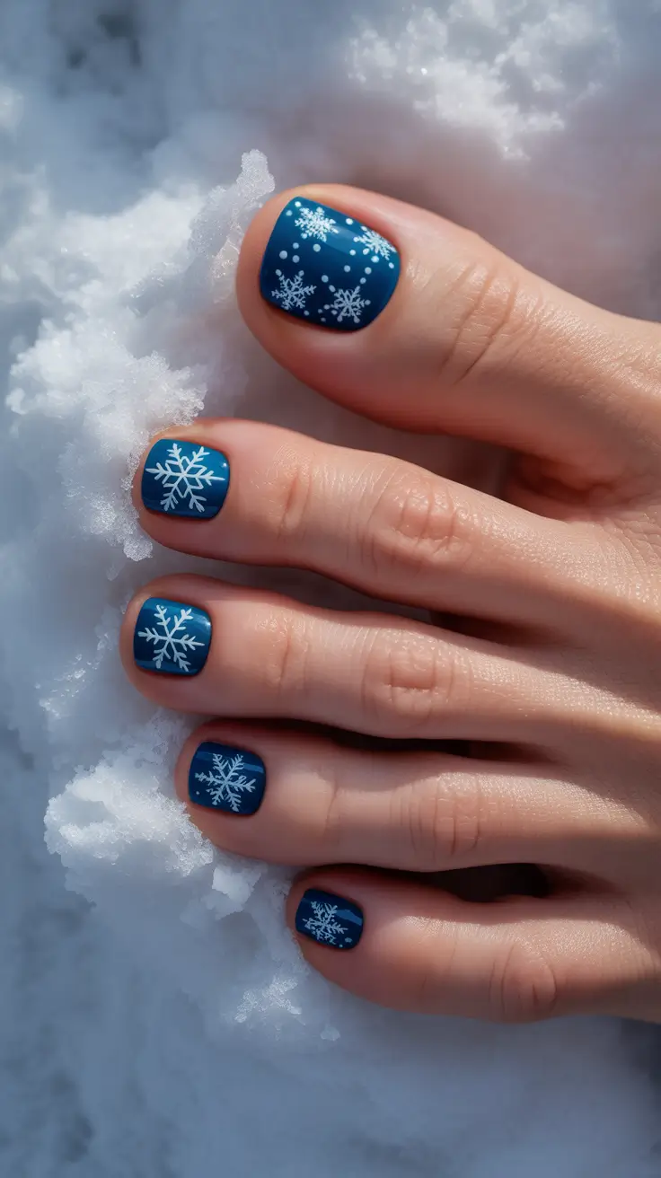 Best Winter Toe Nails 2025–2026 Frozen Dreams