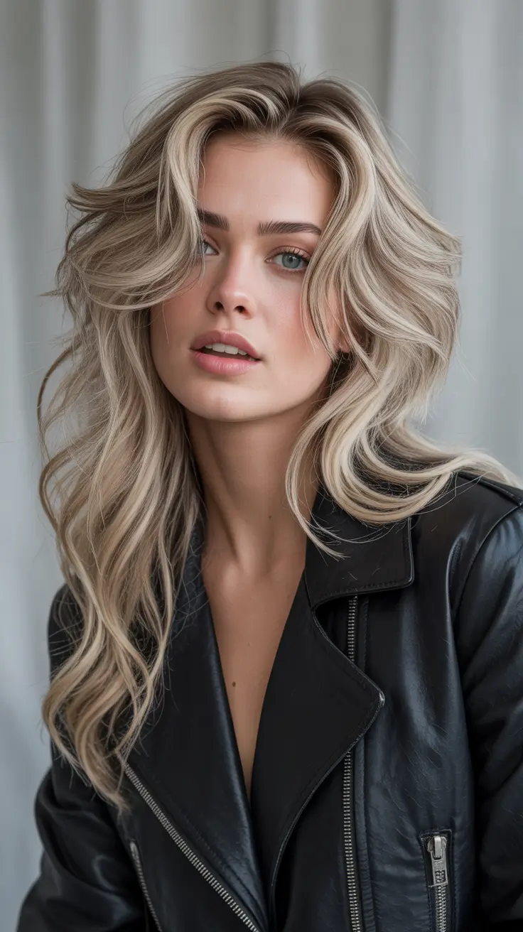 cute winter haircuts 2025-2026 Layered Texture with Effortless Edge