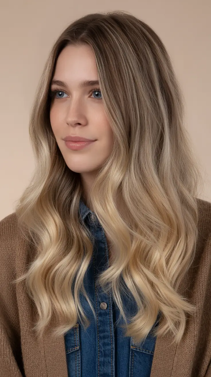 Dark Winter Hair Color 2025-2026 Cool Blonde Dimension