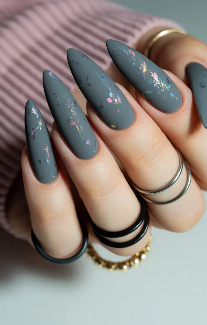 Dark Winter Nail Colors Ideas 2025-2026 Urban Frost