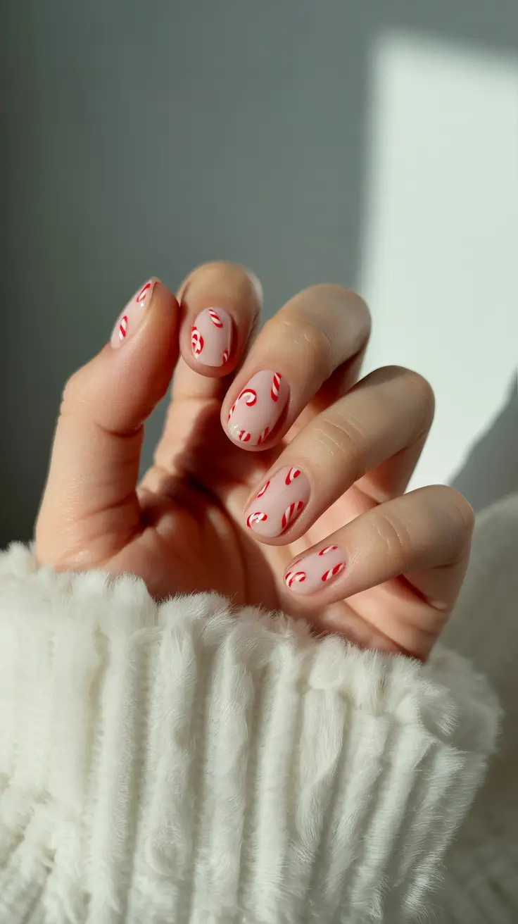 cute-winter-nails-2025-2026-peppermint-swirl-charm