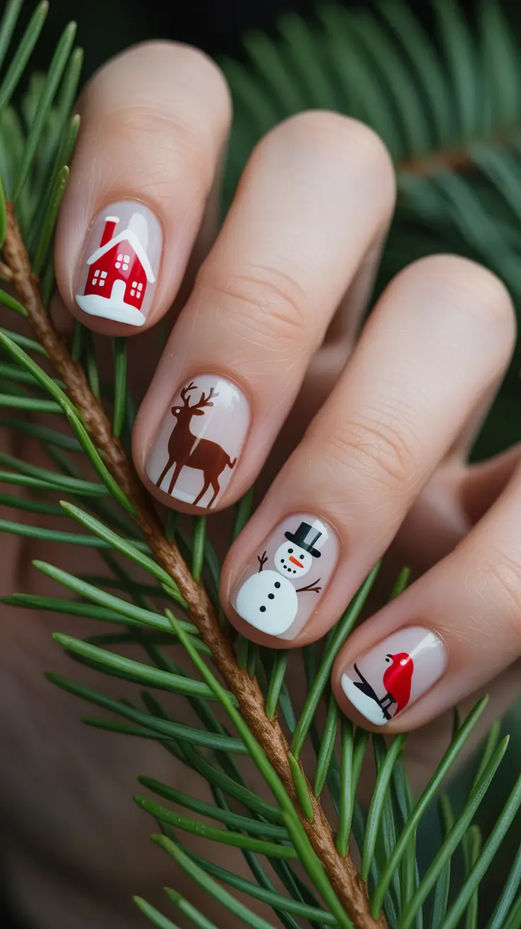 cute-winter-nails-2025-2026-whimsical-winter-story