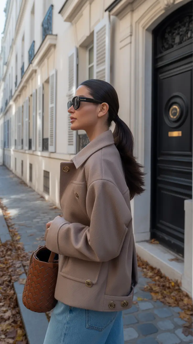 cozy winter outfits 2025-2026 Effortless Street Chic in Neutrals
