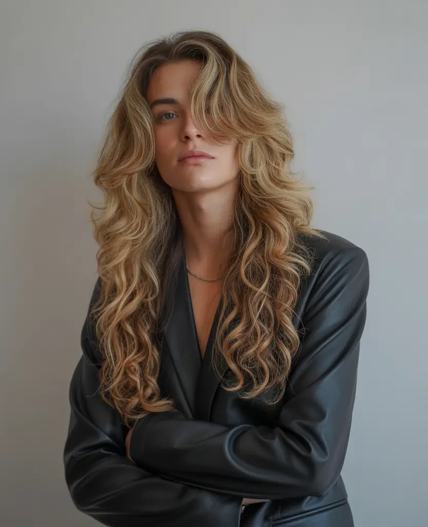 winter-hair-colors-highlights-2025-2026-Textured-Caramel-Waves