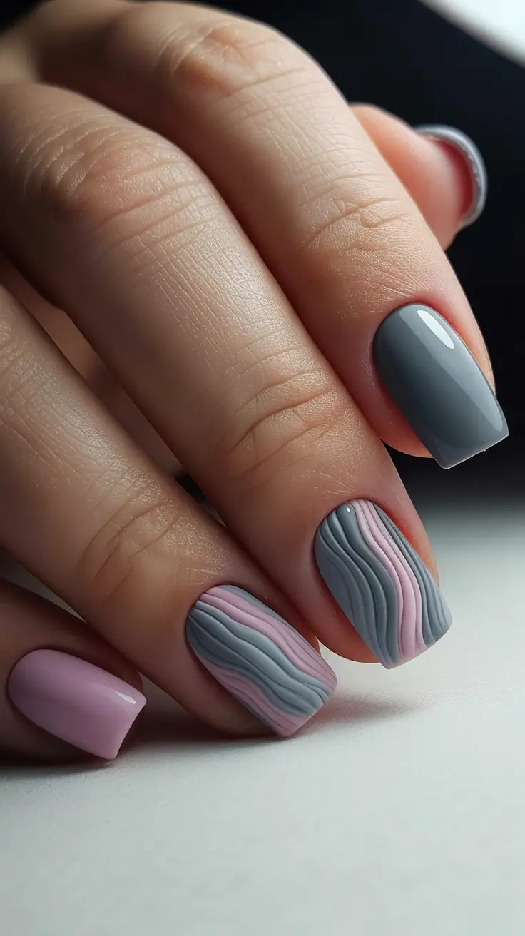 late winter nails 2025 2026 Cozy Neutrals with a Sculpted Twist
