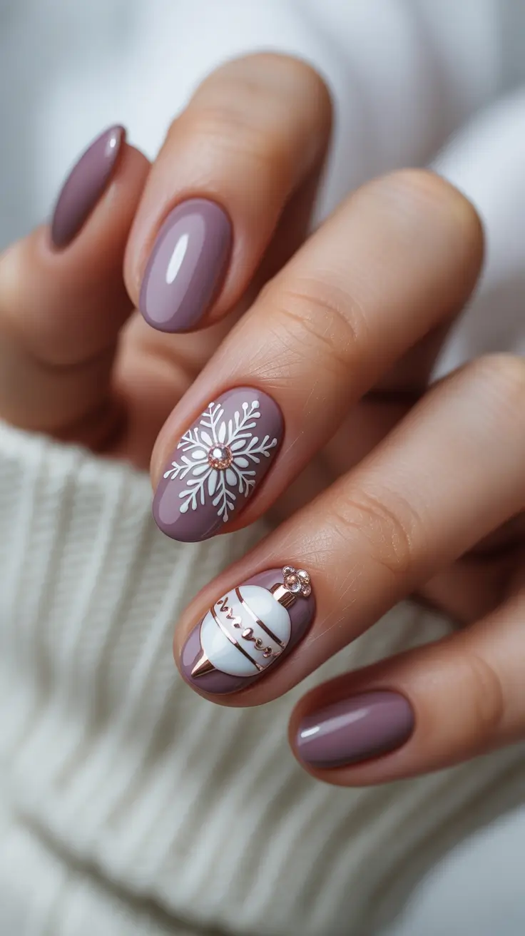 short-winter-nails-2025-2026-twilight-ornament