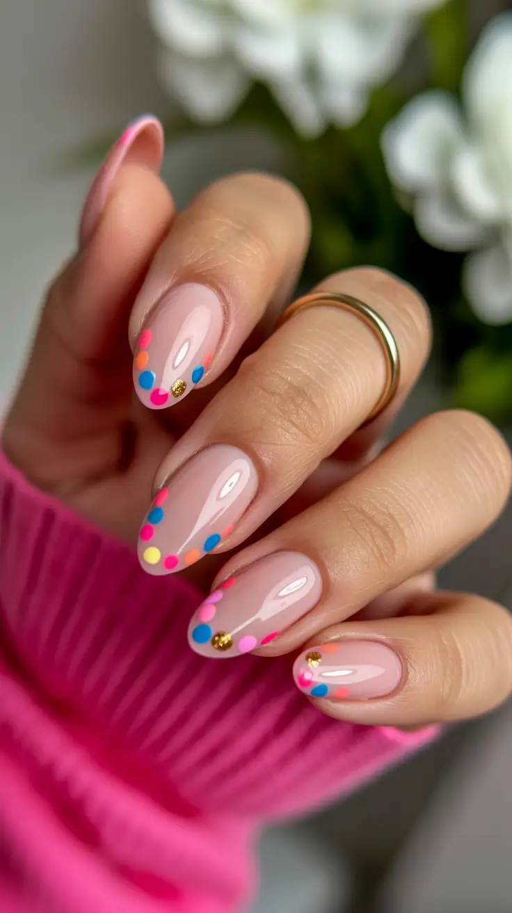 pink-winter-nails-2025-2026 confetti-frost
