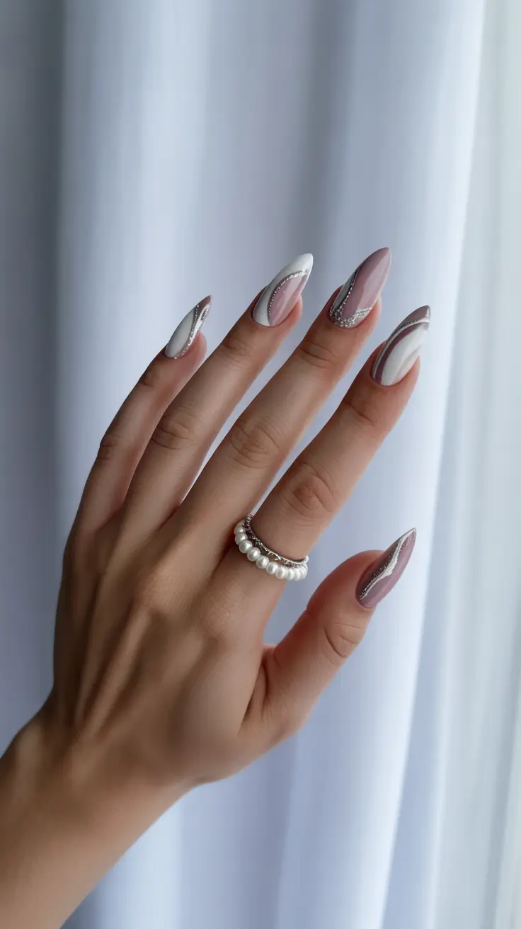 pink-winter-nails-2025-2026 silver-whispers