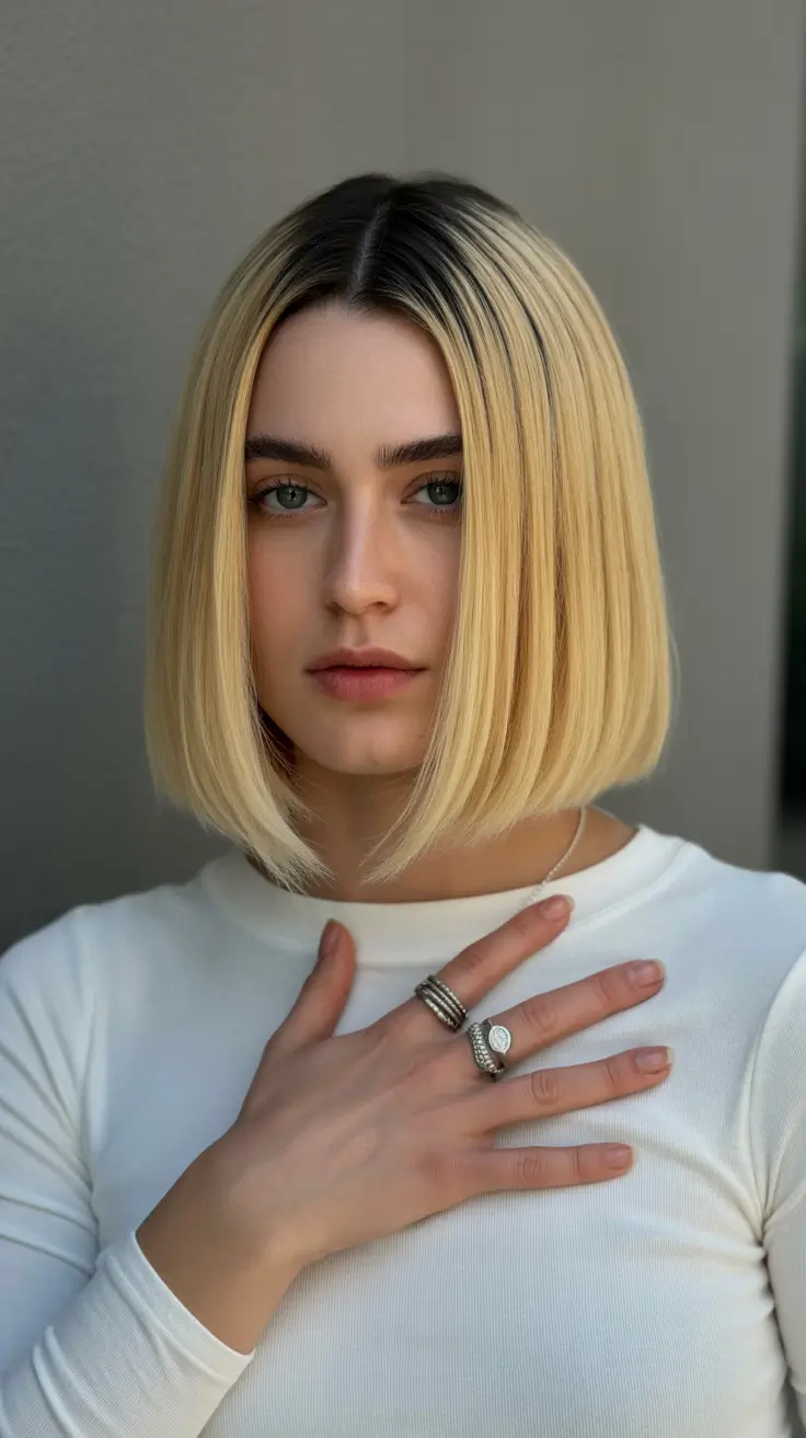 short-winter-haircuts-2025-2026-golden-honey-bob-with-dark-roots
