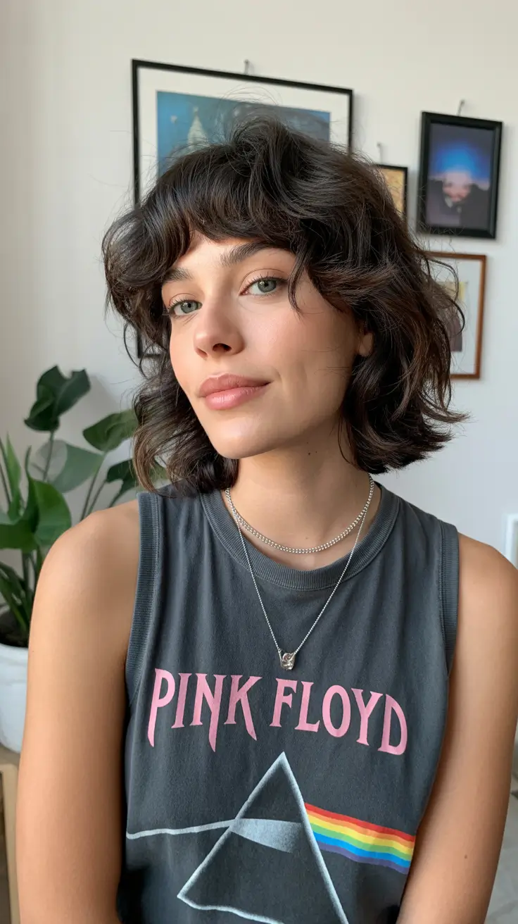 short winter haircuts 2025-2026 Soft Shag Revival