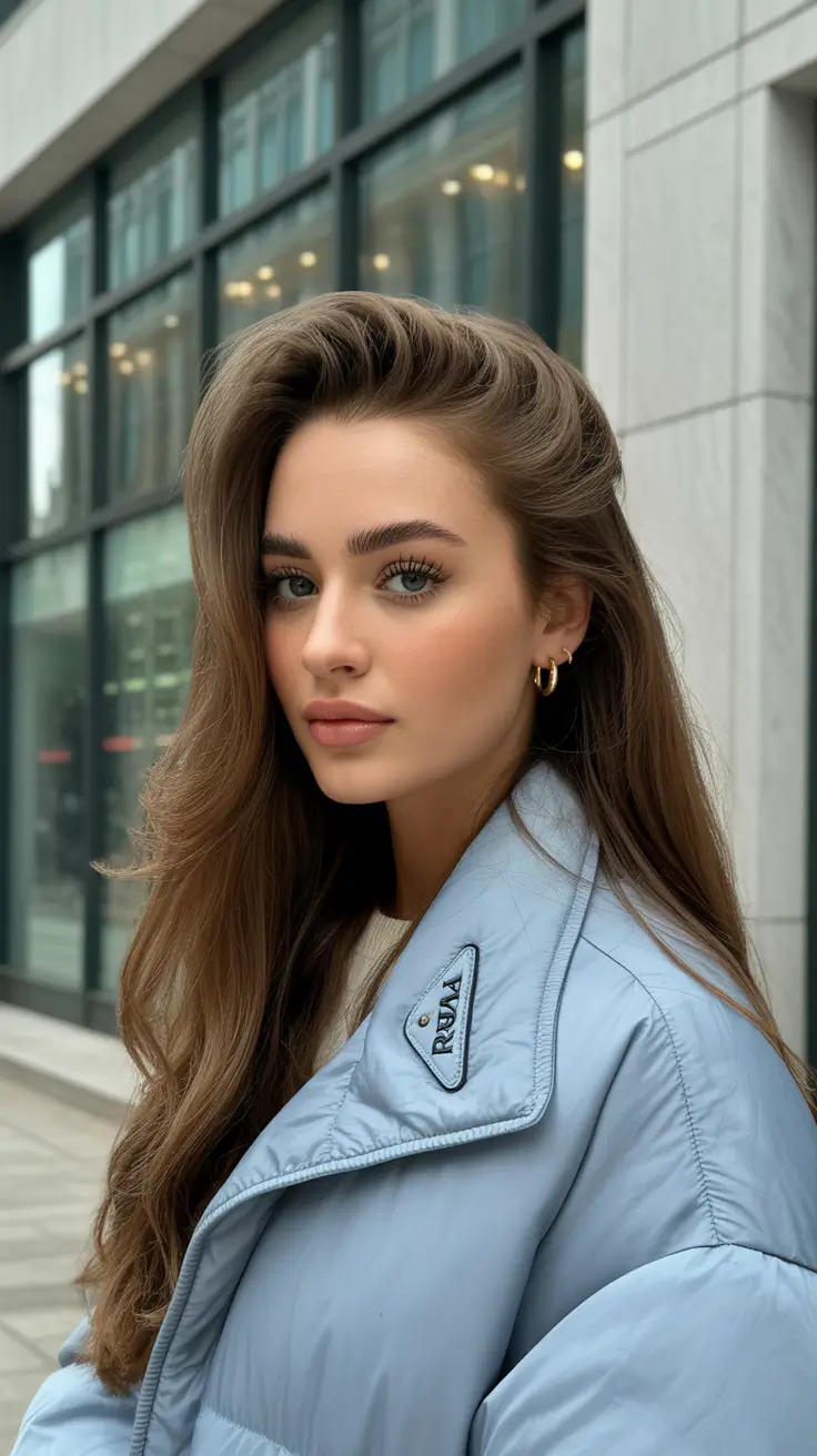 hair colors for soft winter 2025-2026 Classic Brunette Shine