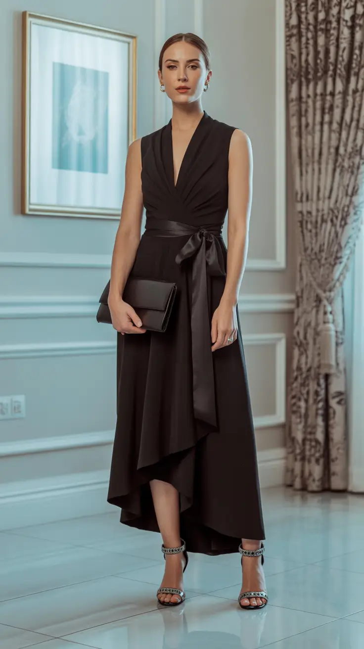 formal outfits for women 2026 The Black Wrap