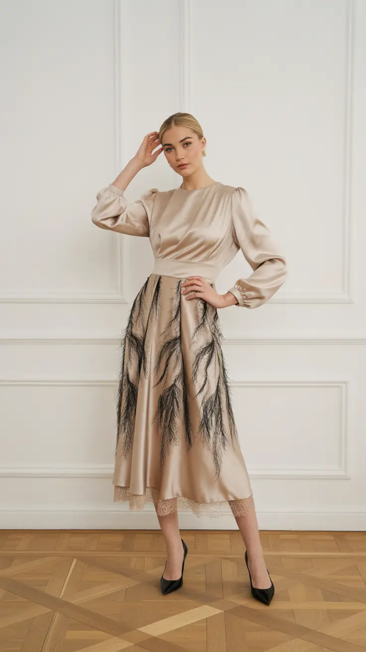 formal outfits for women 2026 Champagne Glow