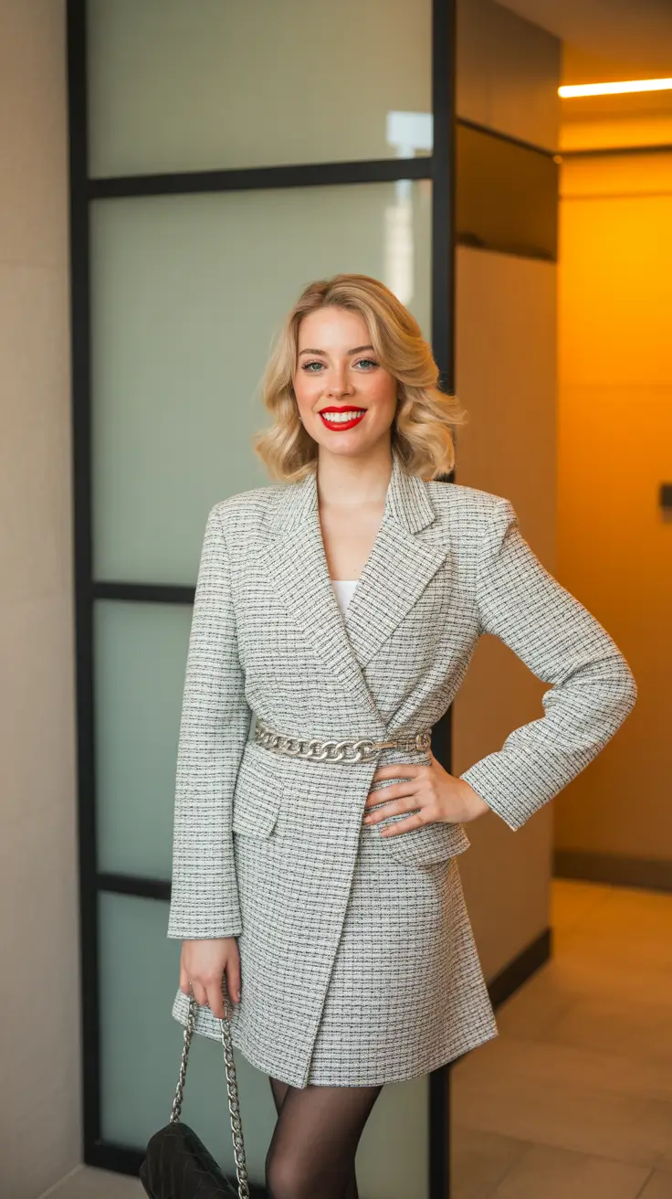 formal outfits for women 2026 Textured Elegance