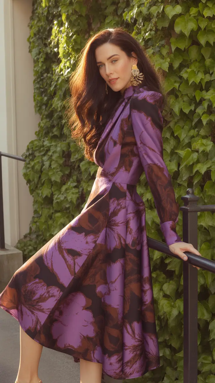 formal outfits for women 2026 Botanical Statement Bold Prints for Bold Women