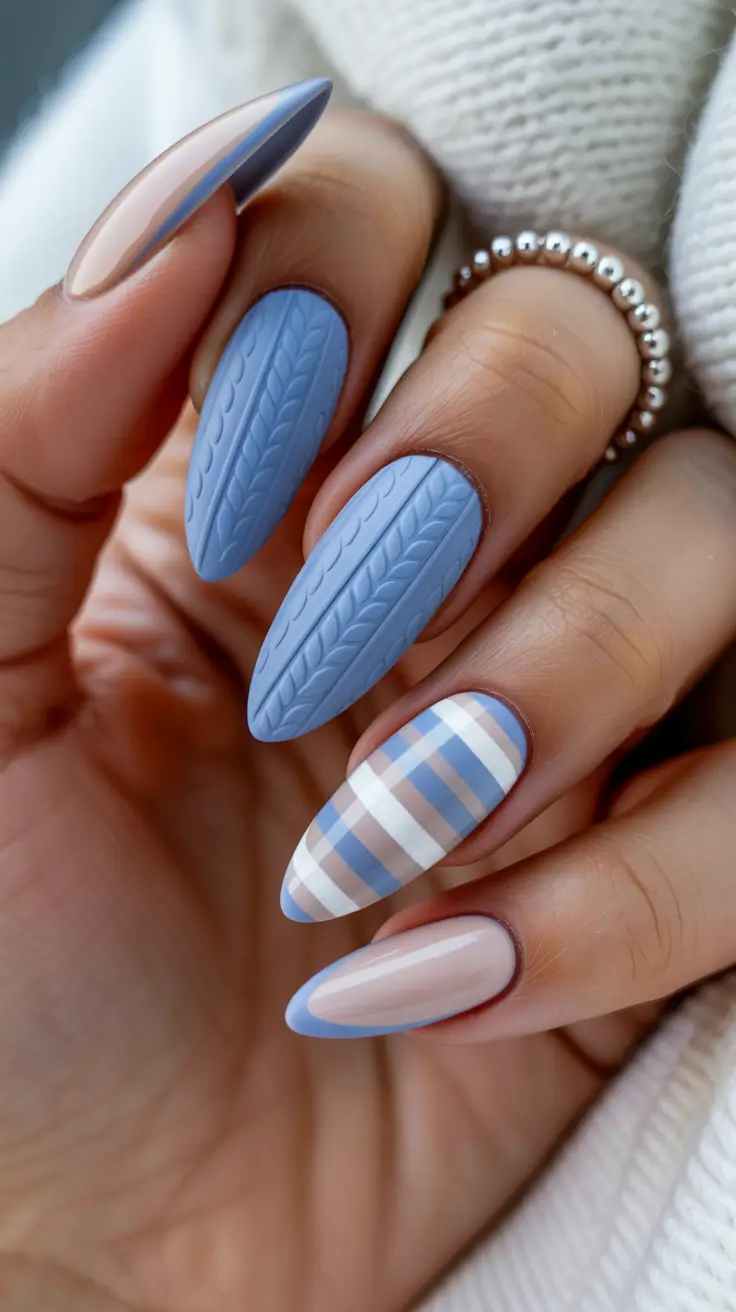winter-acrylic-nails-design-and-color-ideas-2025-2026-blue-plaid