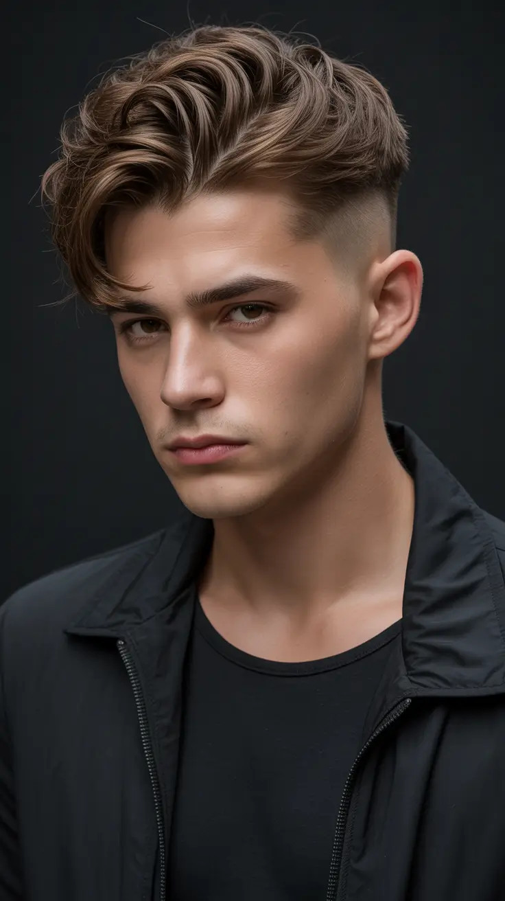 winter haircuts for men 2025-2026 Modern Crop Fade