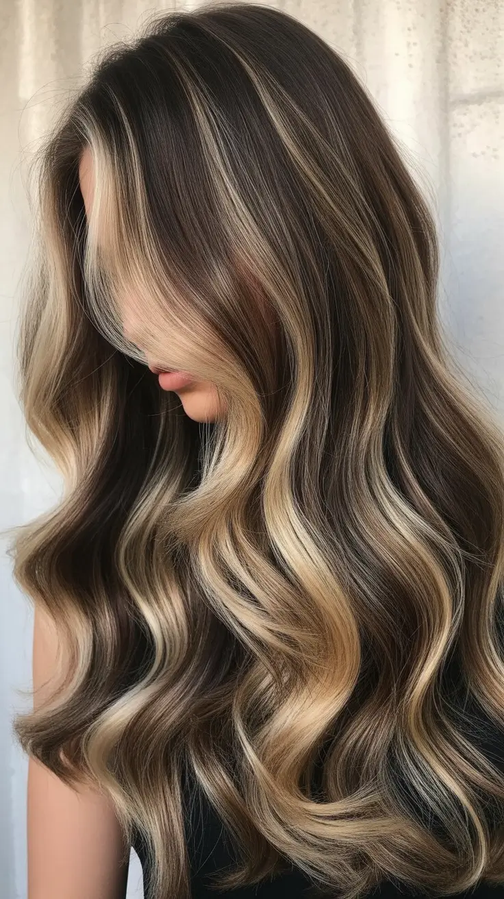 winter haircuts 2025-2026 Dimensional Caramel Balayage