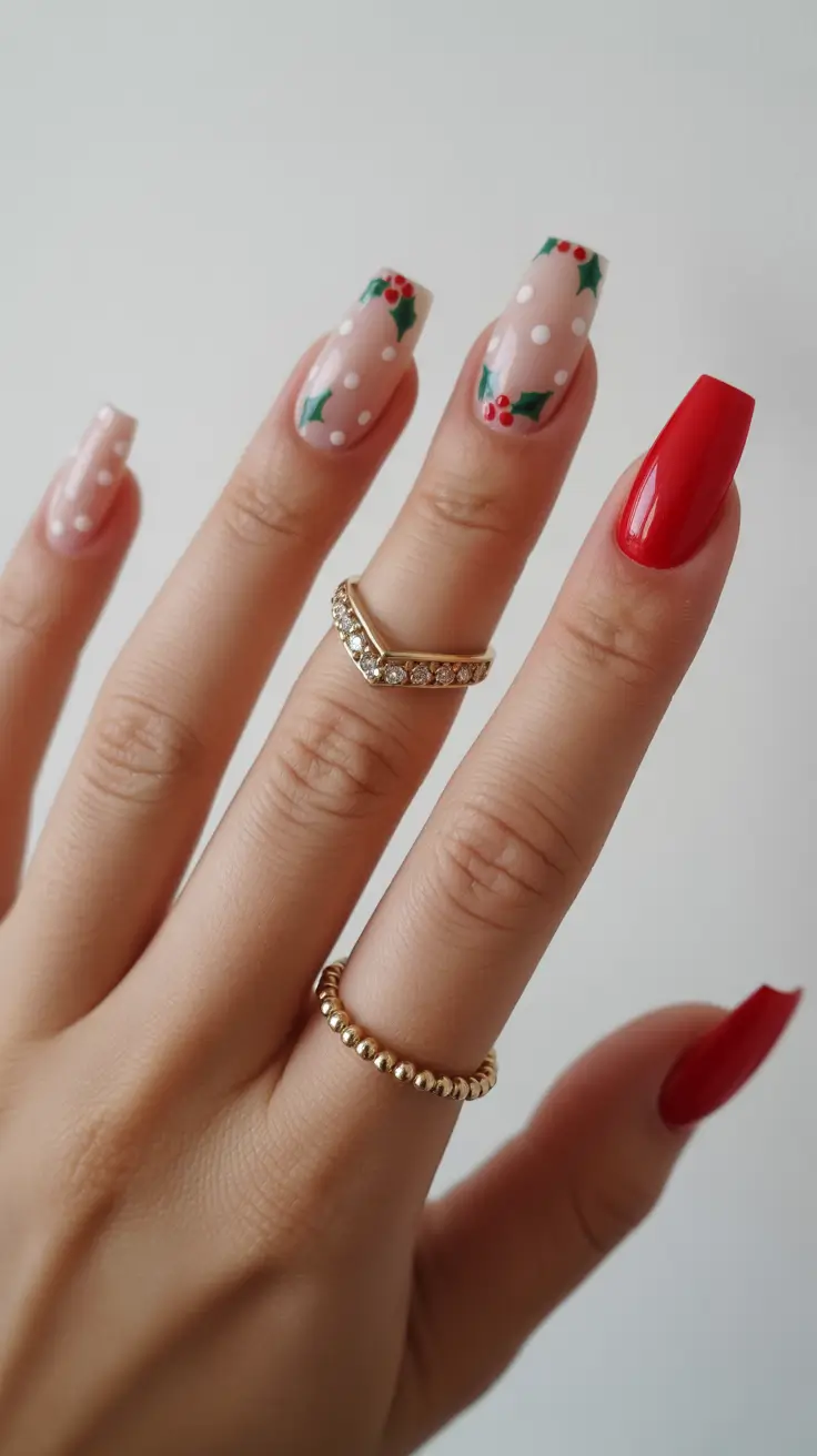 Winter Nail Colors and Designs Ideas 2025–2026 Snowflake Whisper