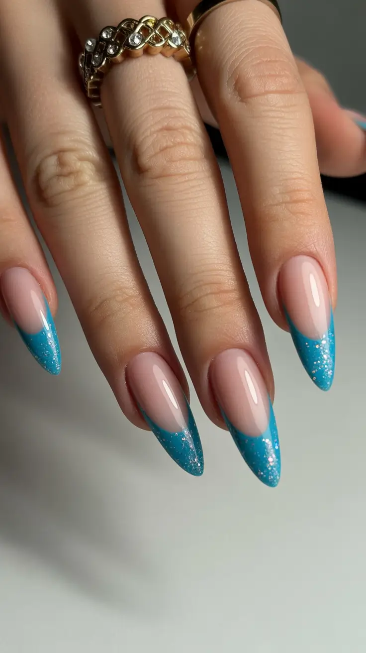 Winter Nail Inspo 2025-2026 Arctic French Twist