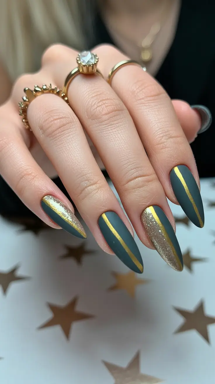 winter-nails-almond-design-and-color-ideas-2025-2026-emerald-noir-lines