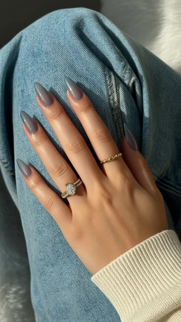 winter-nails-ideas-2025-2026-smoky-quartz-grey
