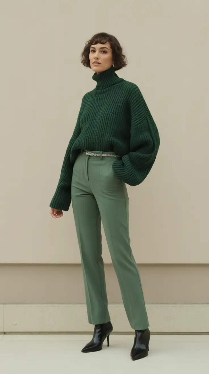 women's outfits 2026 Green Harmony