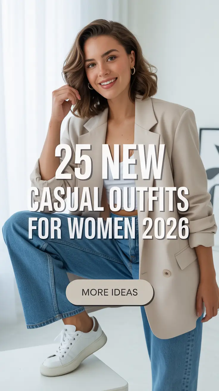 New Casual Outfits for Women 2026: Smart, Chic & Classy Ideas for Every Season