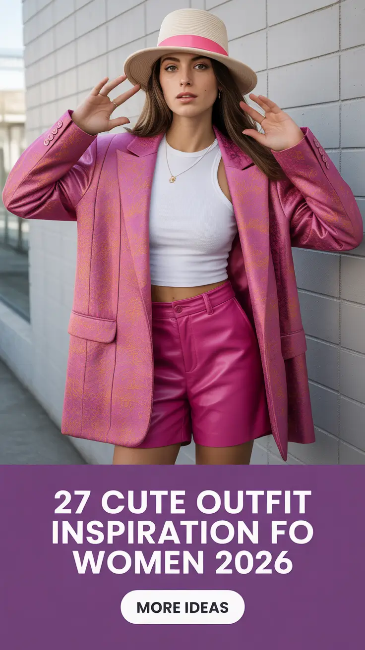 Cute Outfit Inspiration for Women 2026 – Fresh, Comfy & Aesthetic Style Ideas