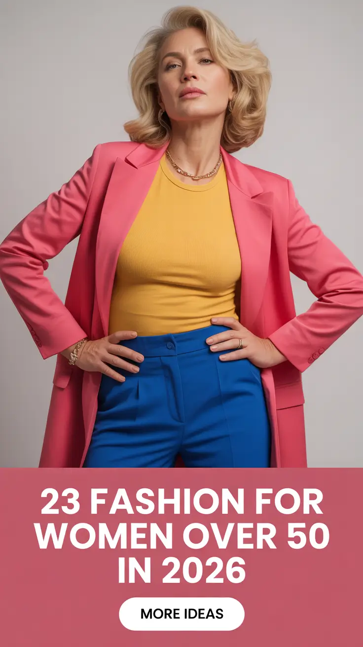 Fashion for Women Over 50 in 2026: Stylish Outfits for Every Occasion