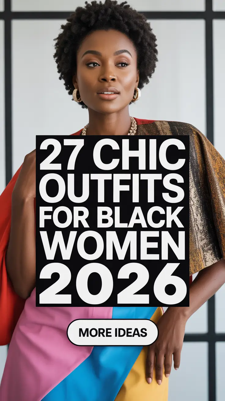 Chic Outfits for Black Women 2026: Classy, Casual & Business Professional Looks to Try This Year