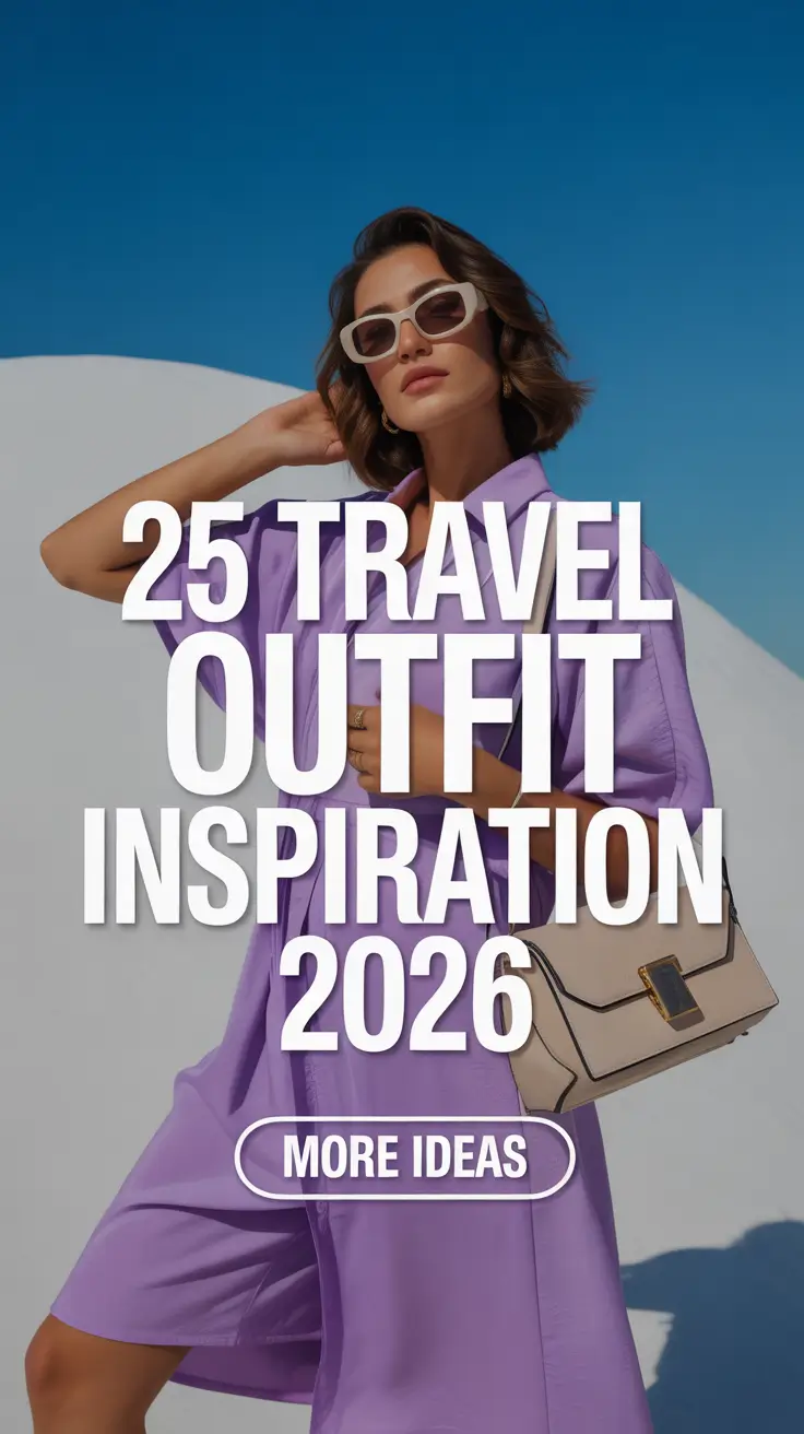 Travel Outfit Inspiration 2026: Chic & Comfortable Style Ideas for Europe, Japan, and Beyond