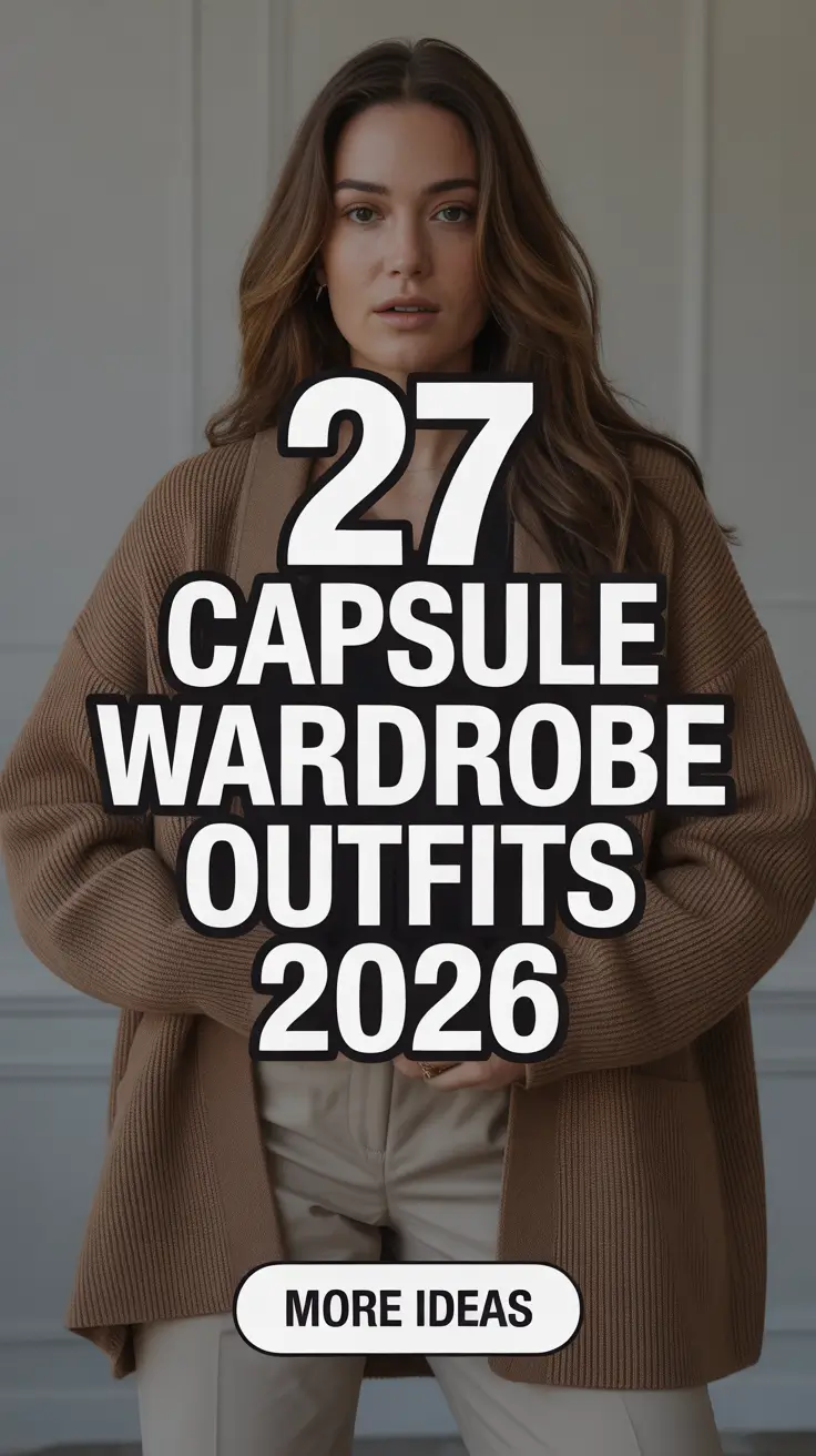 Capsule Wardrobe Outfits 2026: Timeless Minimalist Ideas for Every Season