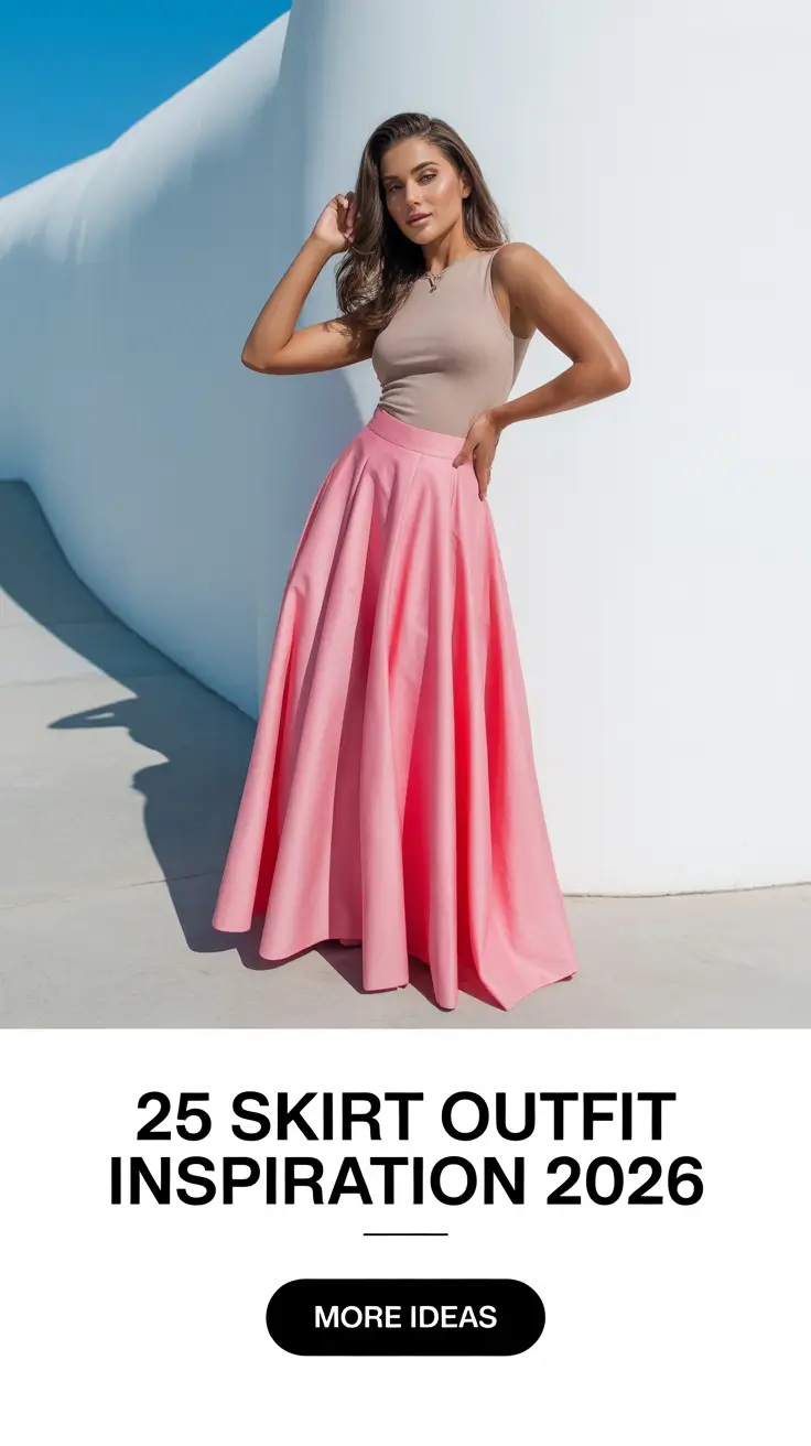Skirt Outfit Inspiration 2026 – Fresh Looks You’ll Want to Wear All Year