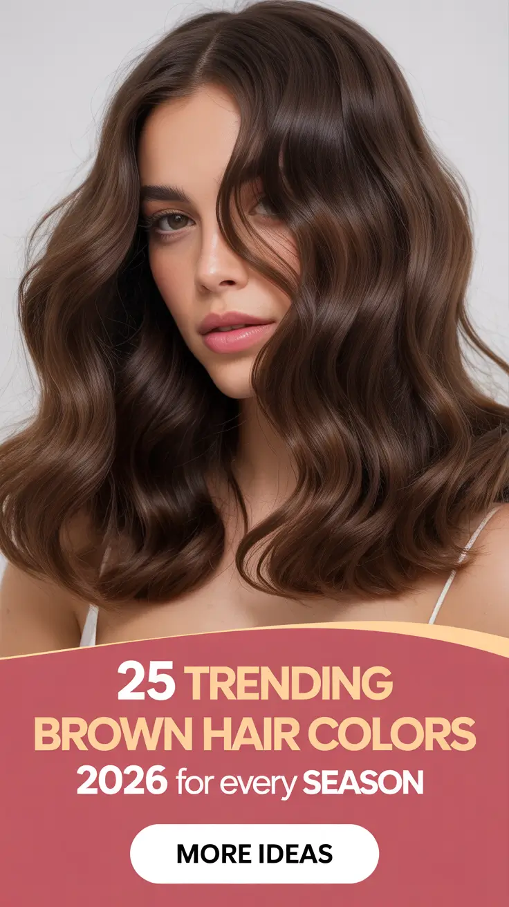 Trending Brown Hair Colors 2026 for Every Season