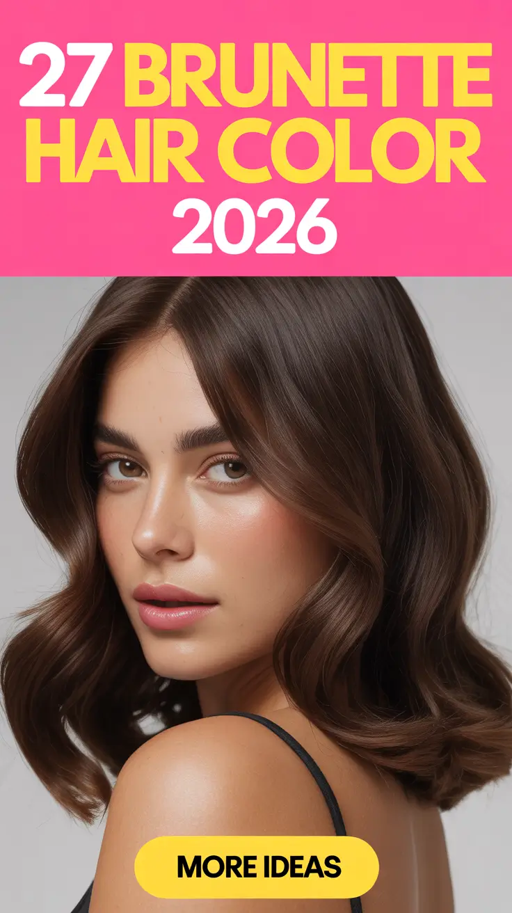Brunette Hair Color 2026 Trends That Look Effortlessly Expensive and Cool