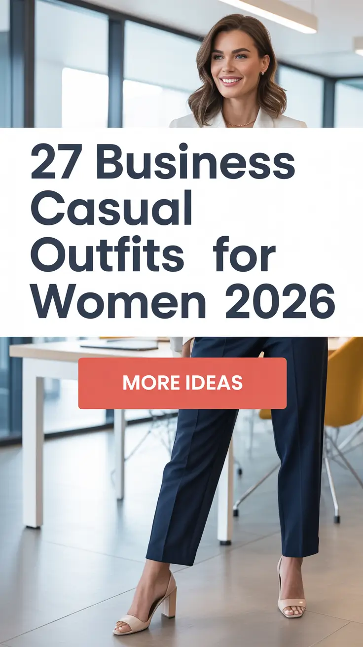 Business Casual Outfits for Women 2026: Trendy, Comfy & Effortlessly Chic Ideas for Every Season
