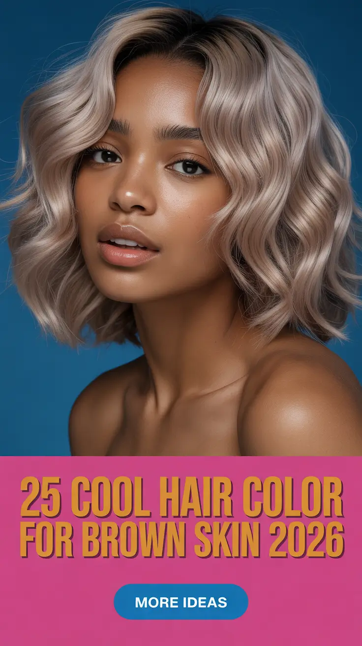 Cool Hair Color for Brown Skin 2026: Trendy Shades and Styles to Try