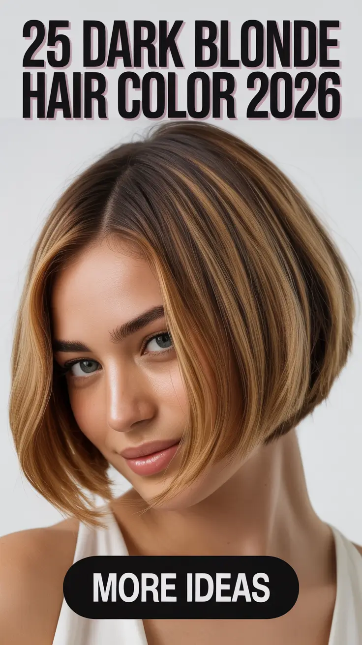 Dark Blonde Hair Color 2026 – Cool, Natural, and Golden Ideas to Inspire Your Next Look