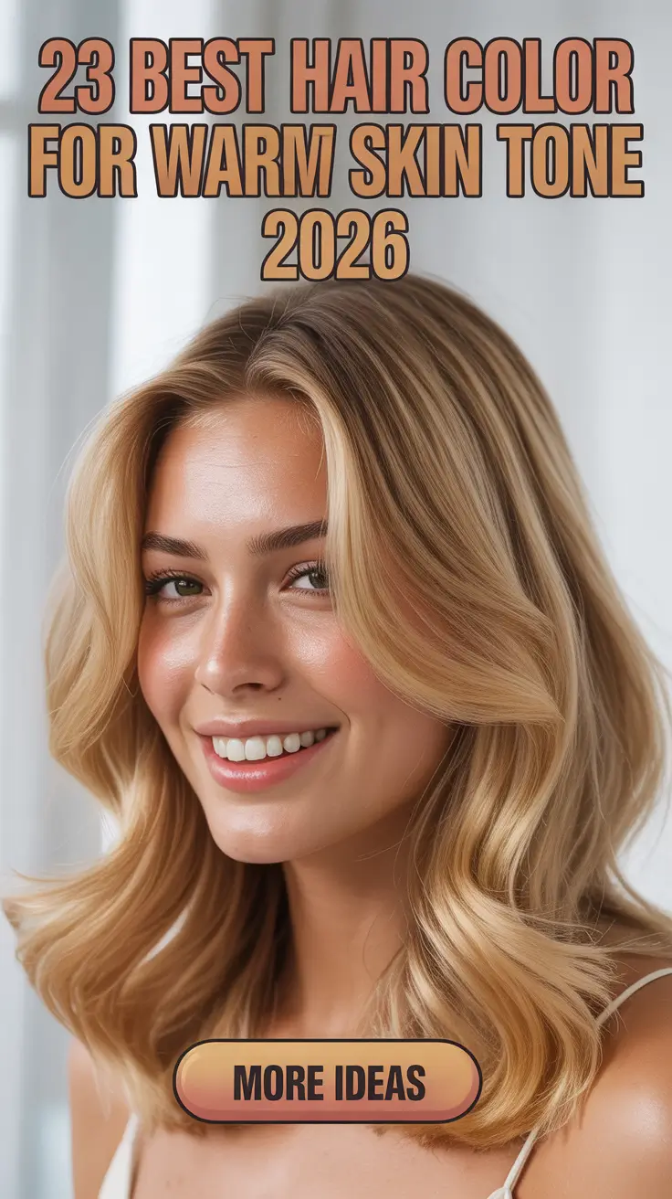 Best Hair Color for Warm Skin Tone 2026: Stunning Ideas for Every Season