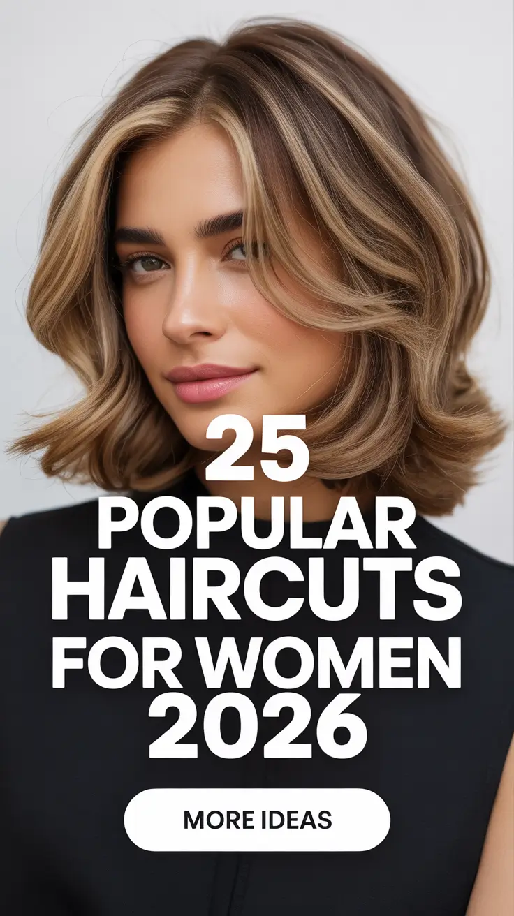 Popular Haircuts for Women 2026: Must-Try Styles to Rock This Year
