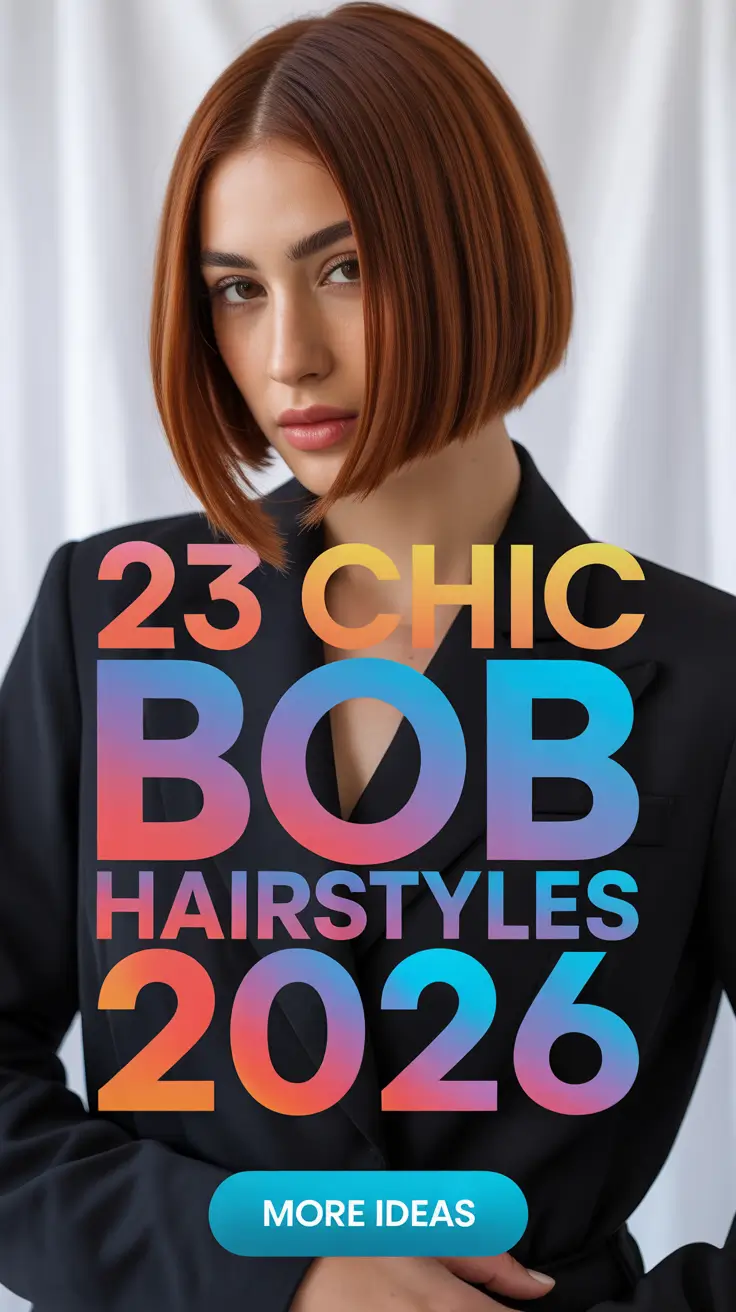 Chic Bob Hairstyles 2026 That Redefine Short Hair Elegance