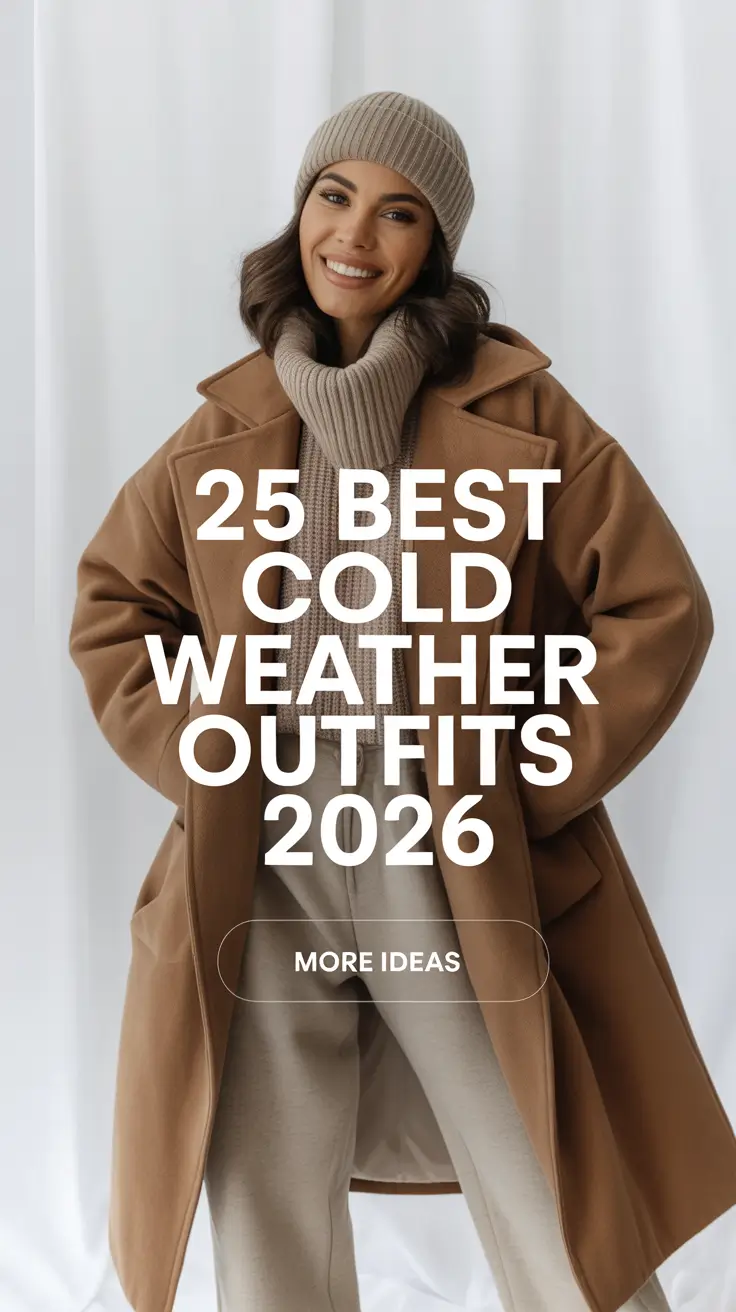 Best Cold Weather Outfits 2026 – Cozy, Chic & Trendy Winter Inspo for Women