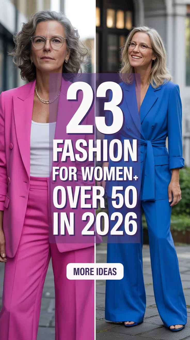 Fashion for Women Over 50 in 2026: Stylish Outfits for Every Occasion